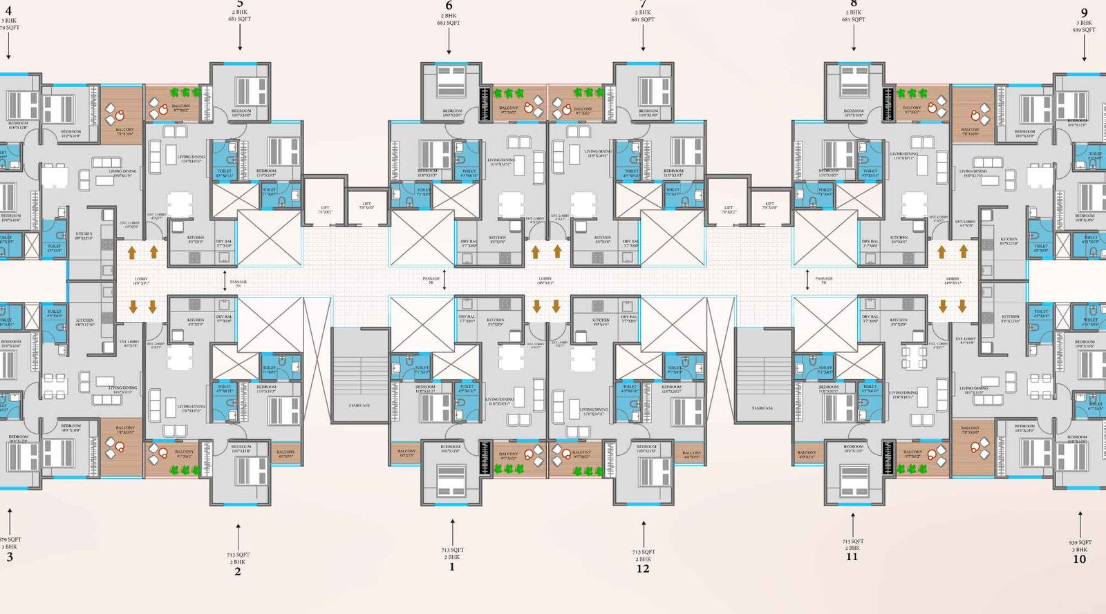 The-SkyLark-typical-floor-plan
